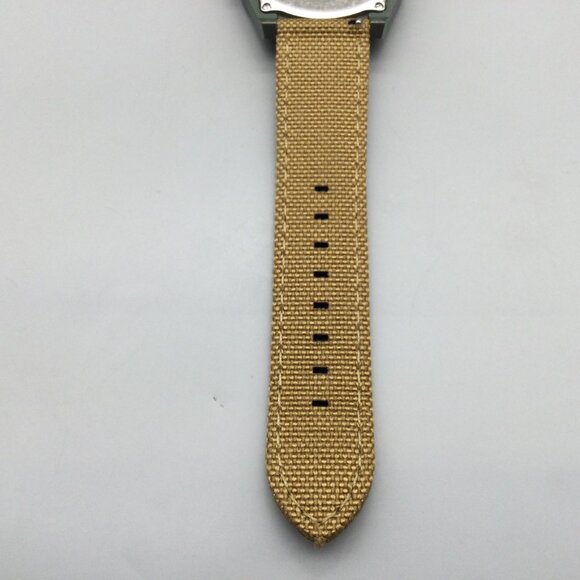 MVMT Element Watch Men 43mm Green Date Tan Nylon Band New Battery main image 13